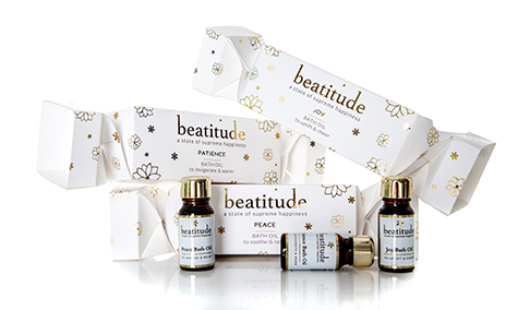 Beatitude Aromatherapy launches Christmas Crackers and Candle